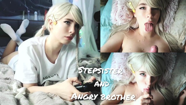 Stepsister Paid with Her Body for a Broken
