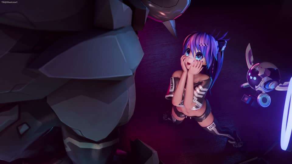 【3D】V佬最新作品，大战巨型丘丘人二次元动漫3D