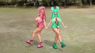 [MMDtype87]_[クイーンズブレイド]千変の刺客メローナ_–_ダーリンダンス_60fps2k